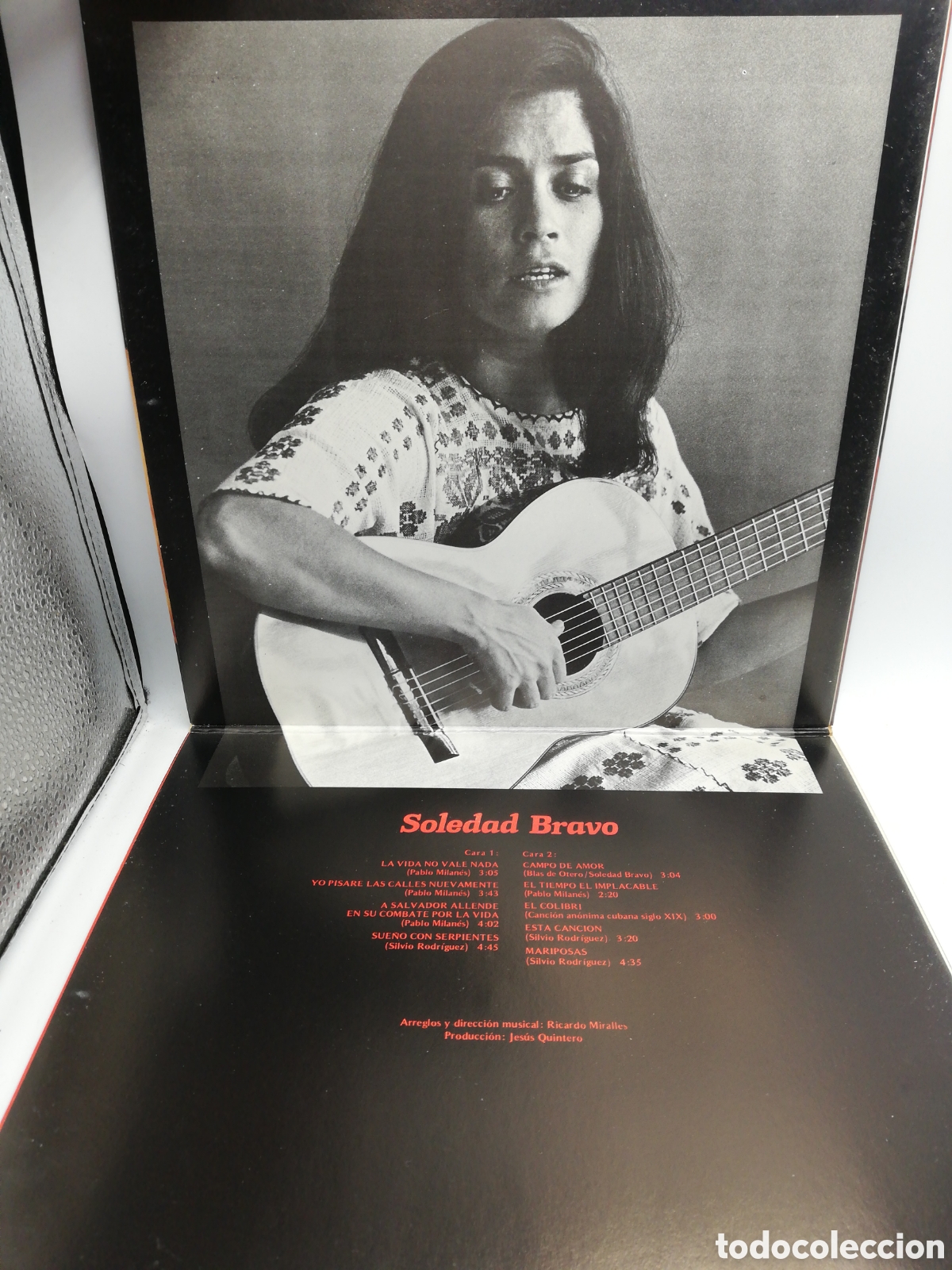 Discos de vinilo: Disco de Vinilo. LP. Soledad Bravo. - Foto 1