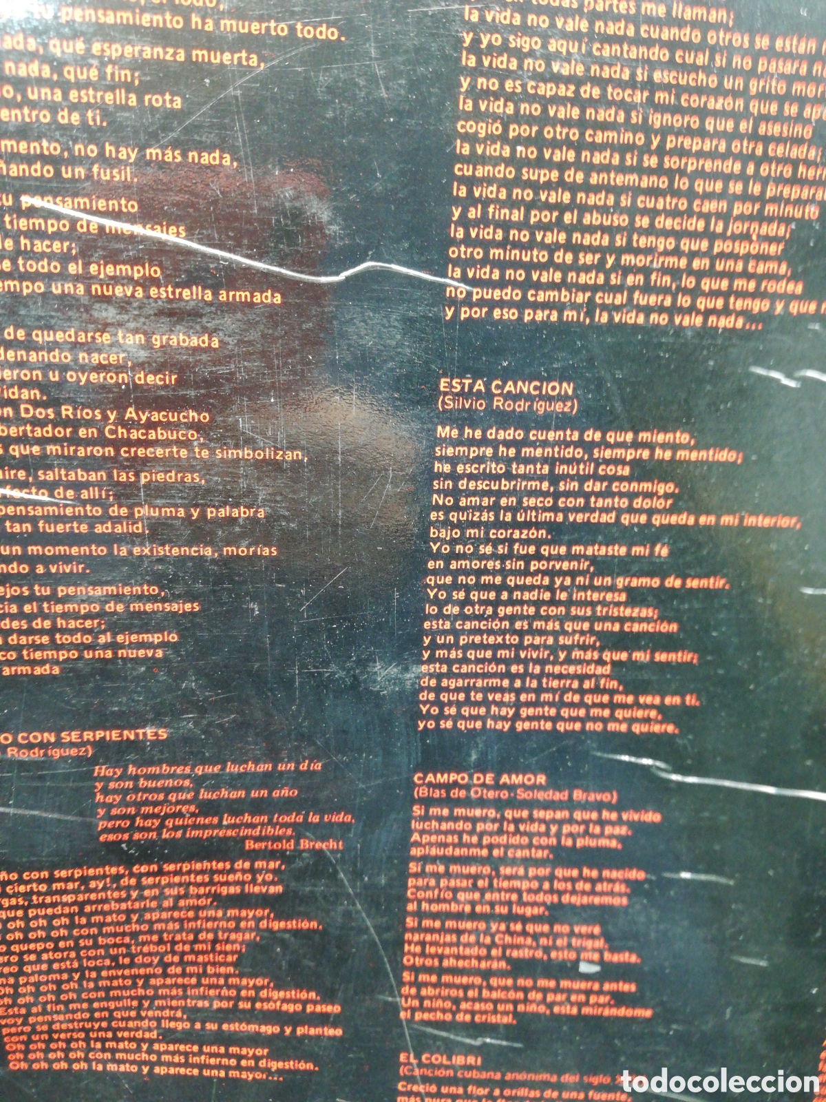 Discos de vinilo: Disco de Vinilo. LP. Soledad Bravo. - Foto 7