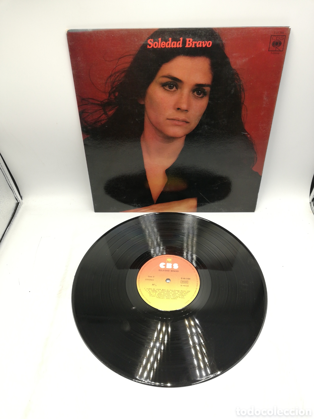 Discos de vinilo: Disco de Vinilo. LP. Soledad Bravo. - Foto 2