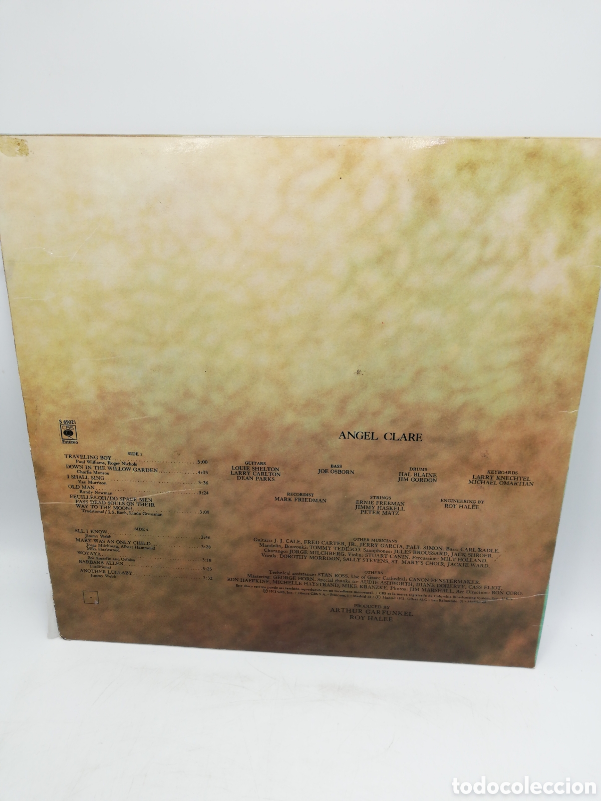 Discos de vinilo: Garfunkel. Angel Clare. Disco de Vinilo. - Foto 2