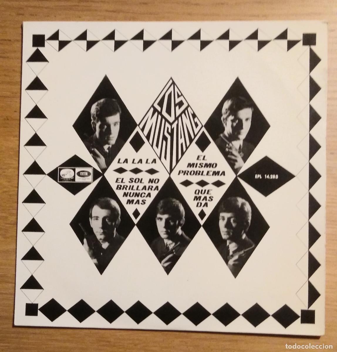 Discos de vinilo: LOS MUSTANG : &rdquo;LA LA LA + 3&rdquo; E.P. VINILO 1966 - ROCK - BEAT - Foto 1