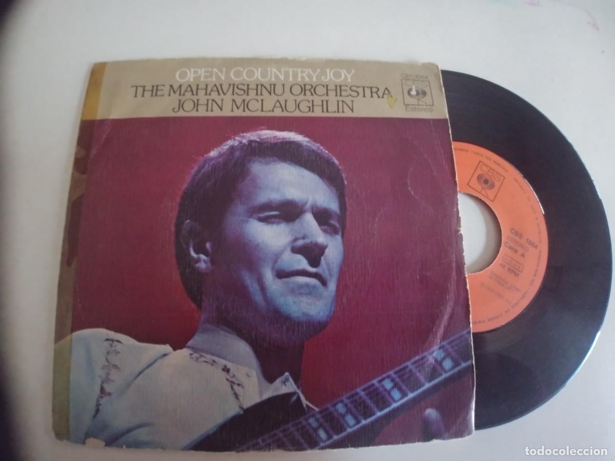 Discos de vinilo: JOHN MCLAUGHLIN-SINGLE OPEN COUNTRY JOY - Foto 1