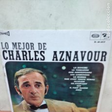 Discos de vinilo: LO MEJOR DE CHARLES AZNAVOUR - LP MOVIE PLAY 1968