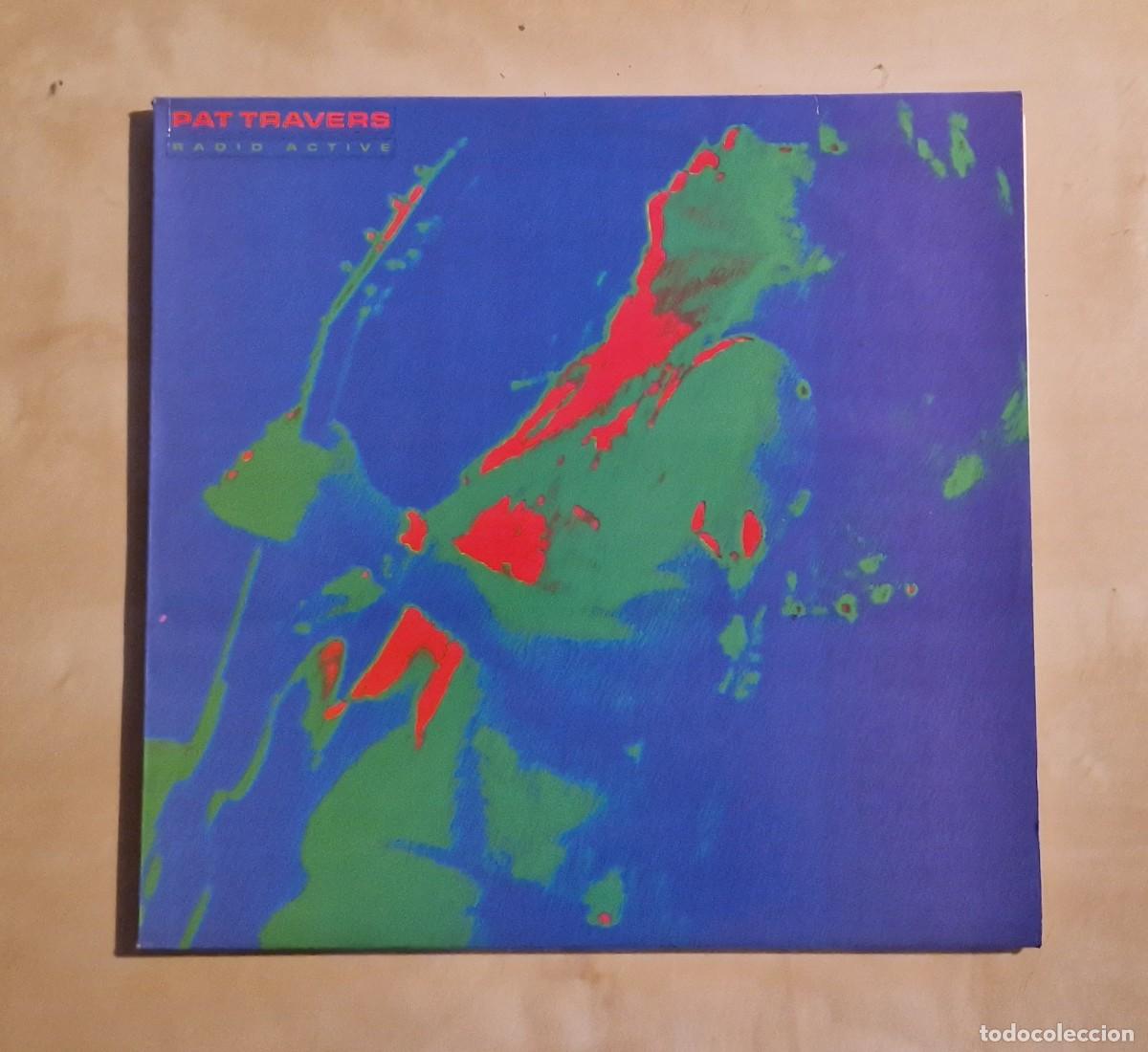 Discos de vinilo: PAT TRAVERS - RADIO ACTIVE LP 1981 (POLYDOR) ESPA&Ntilde;A - Foto 1