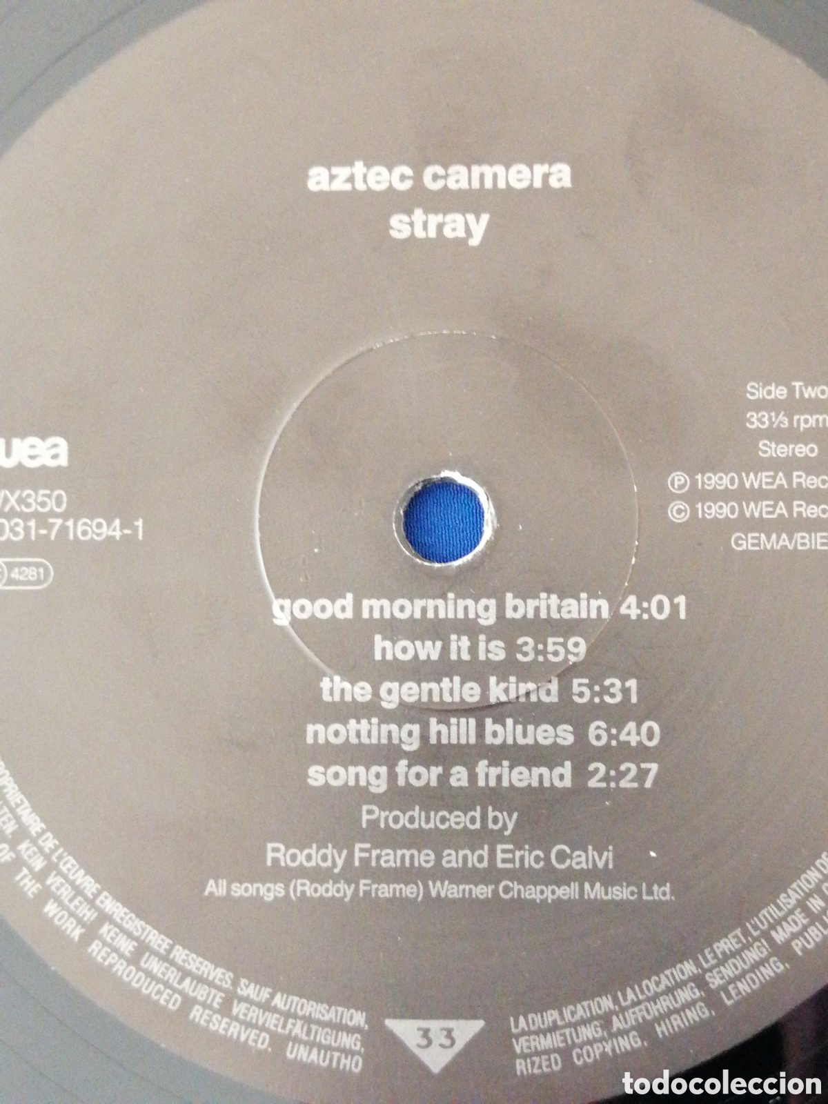 Discos de vinilo: AZTEC C&Aacute;MARA STRAY 1990 WEA R&Eacute;CORDS - Foto 6