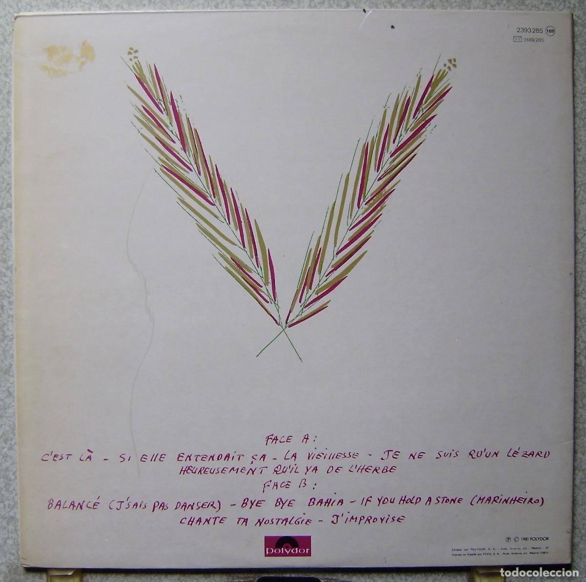 Discos de vinilo: MOUSTAKI.SAME...EX - Foto 2
