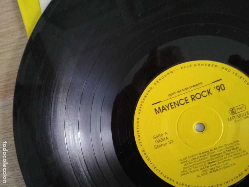 Discos de vinilo: Mayence Rock 90, 1990,Vinyl, LP, Compilation, Stereo - Foto 3