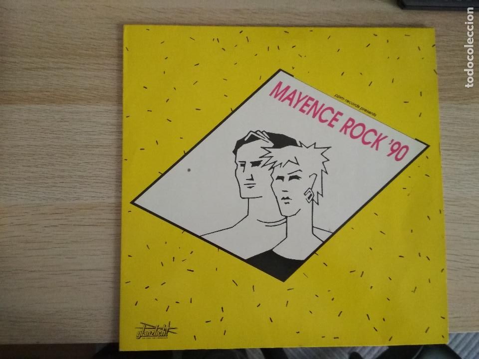 Discos de vinilo: Mayence Rock 90, 1990,Vinyl, LP, Compilation, Stereo - Foto 6