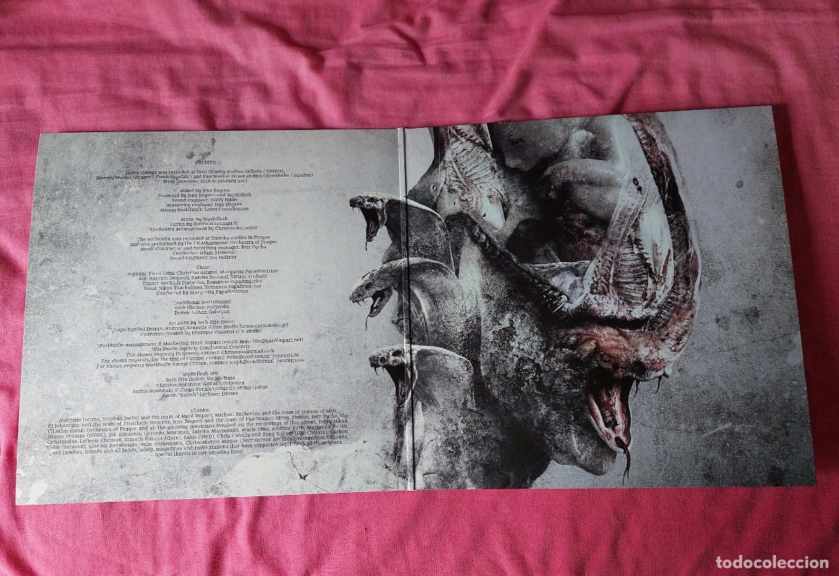 Discos de vinilo: Septic Flesh Codex Omega Vinilo Lp - Foto 2