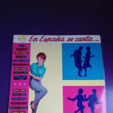Dischi in vinile: EN ESPAÑA SE CANTA - LP LA VOZ DE SU AMO 1963 - GELU, LOS MUSTANG, TOP SON, ANTONIO MOLINA POP COPLA