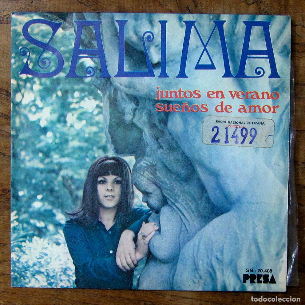 Discos de vinilo: SALIMA - JUNTOS EN VERANO / SUE&Ntilde;OS DE AMOR - 1970 - Foto 1