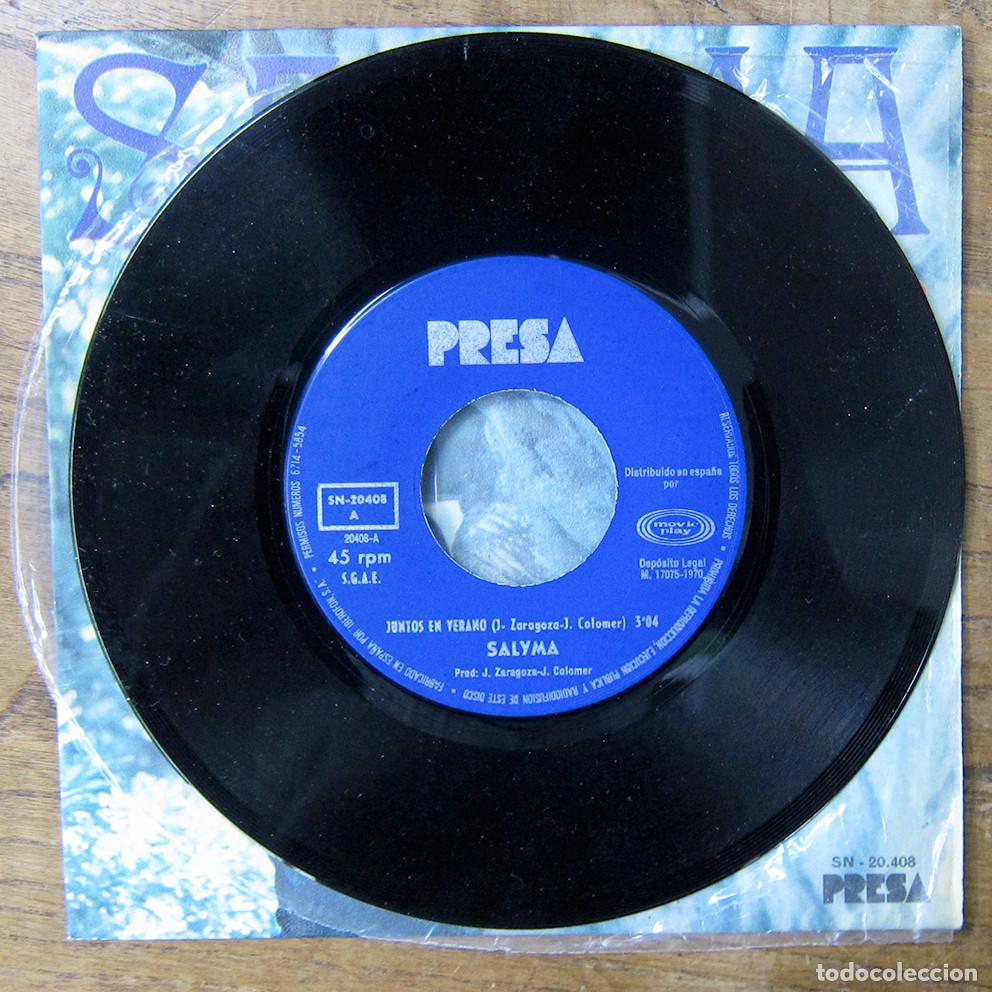 Discos de vinilo: SALIMA - JUNTOS EN VERANO / SUE&Ntilde;OS DE AMOR - 1970 - Foto 4
