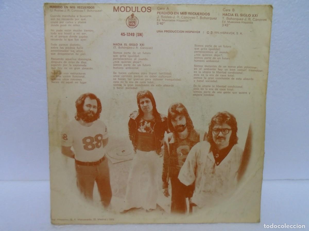 Discos de vinilo: MODULOS . SINGLE 1975. - Foto 2
