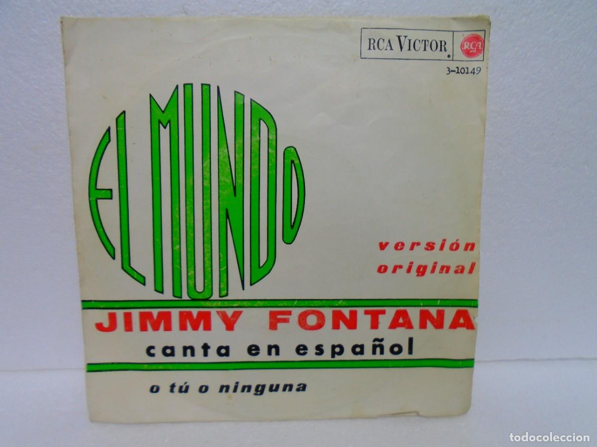 Discos de vinilo: JIMMY FONTANA. SINGLE 1965. - Foto 1