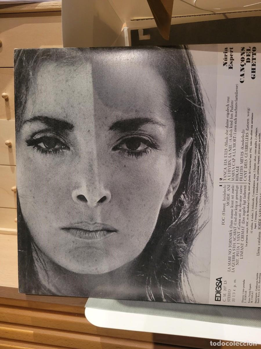 Discos de vinilo: NURIA ESPERT CAN&Ccedil;ONS DEL GUETTO - Foto 3