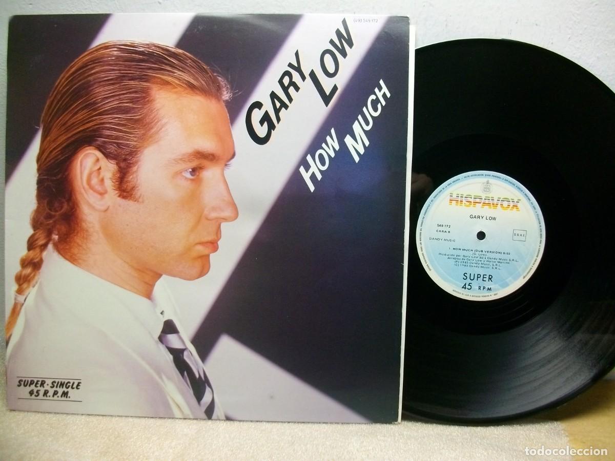 Discos de vinilo: Gary Low &ndash; How Much MAXI 45 RPM LP - Foto 1