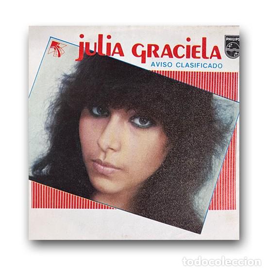 Disques de vinyle: J&uacute;lia Graciela &ndash; Aviso Calificado / Amor Adolescente 7&rdquo;