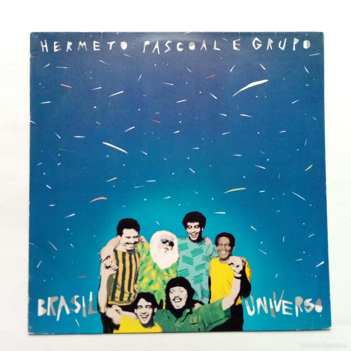 Discos de vinilo: Hermeto Pascoal E Grupo &ndash; Brasil Universo. LP folkjazzy brasileiro. M&uacute;sicas brasileiras