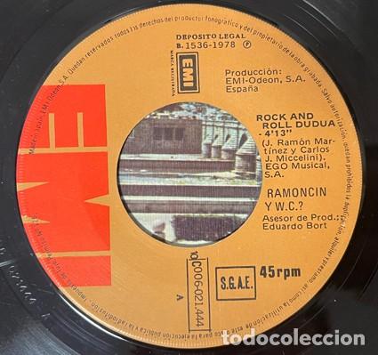 Discos de vinilo: Ramonc&iacute;n Y W.C.? &ndash; Rock And Roll Dudua Single 7&rdquo; - Foto 1