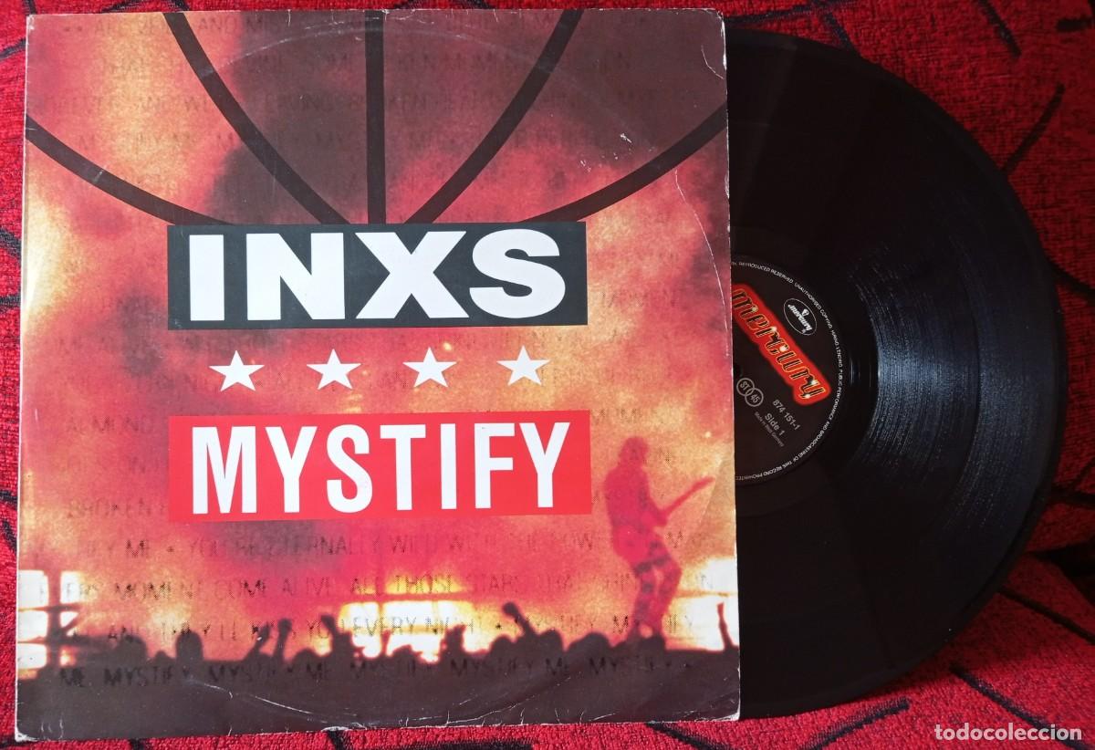 Discos de vinilo: INXS ** Mystify ** MAXI SINGLE VINILO ORIGINAL 1989 - Foto 1