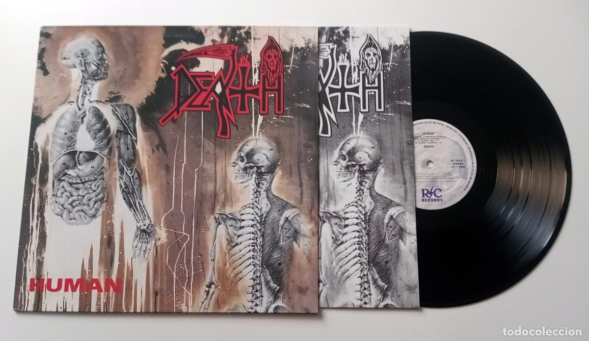 Discos de vinilo: LP DEATH - HUMAN - Foto 3