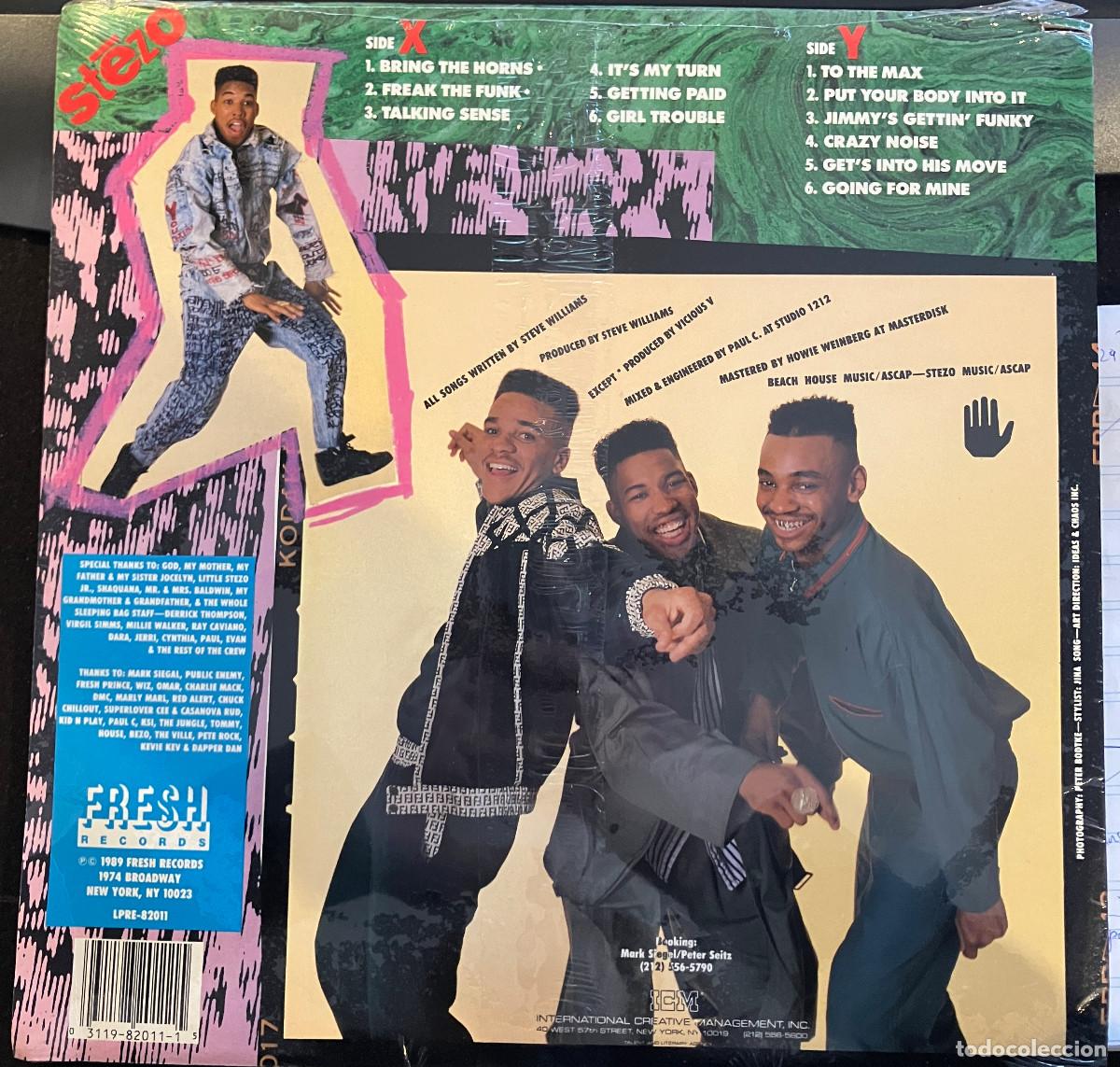 Discos de vinilo: Stezo - Crazy Noise 89 LP US ORG! Mint - Foto 2