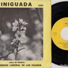 Discos de vinilo: GUINIGUADA - UNIVERSIDAD LABORAL DE LAS PALMAS- FOLKLORE DE CANARIAS EP VINILO EDICION C-8