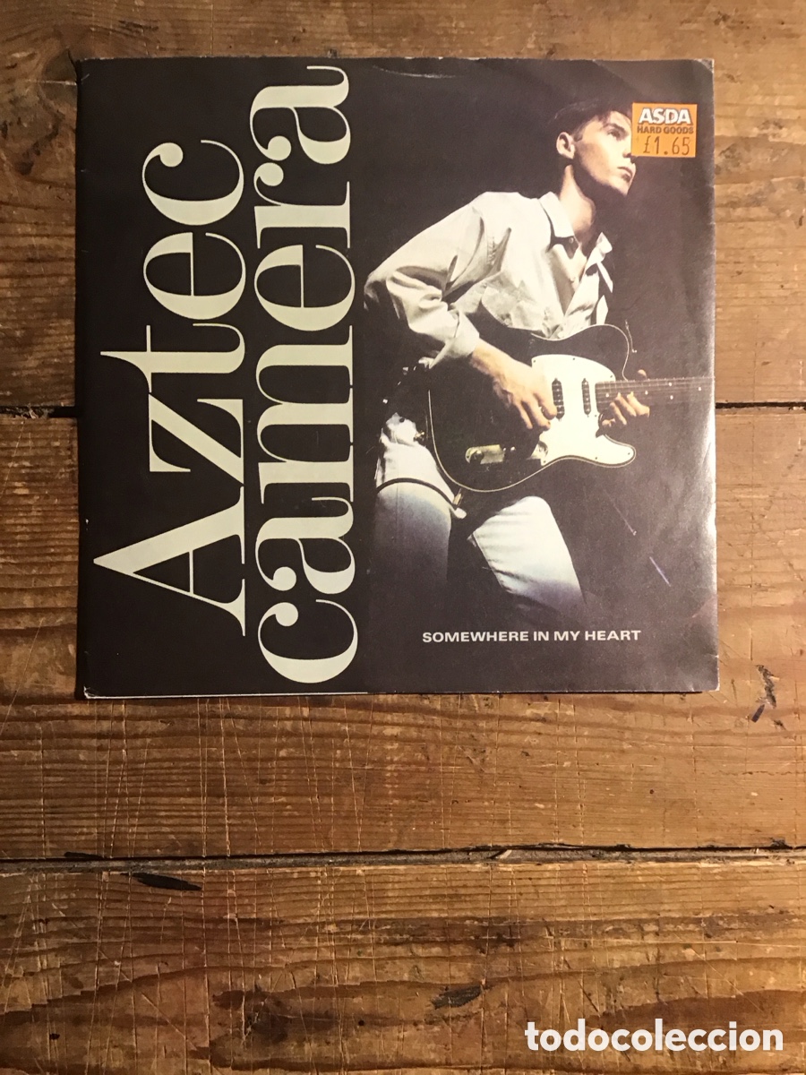 Discos de vinilo: Aztec Camera Somewhere In My Heart - Foto 1
