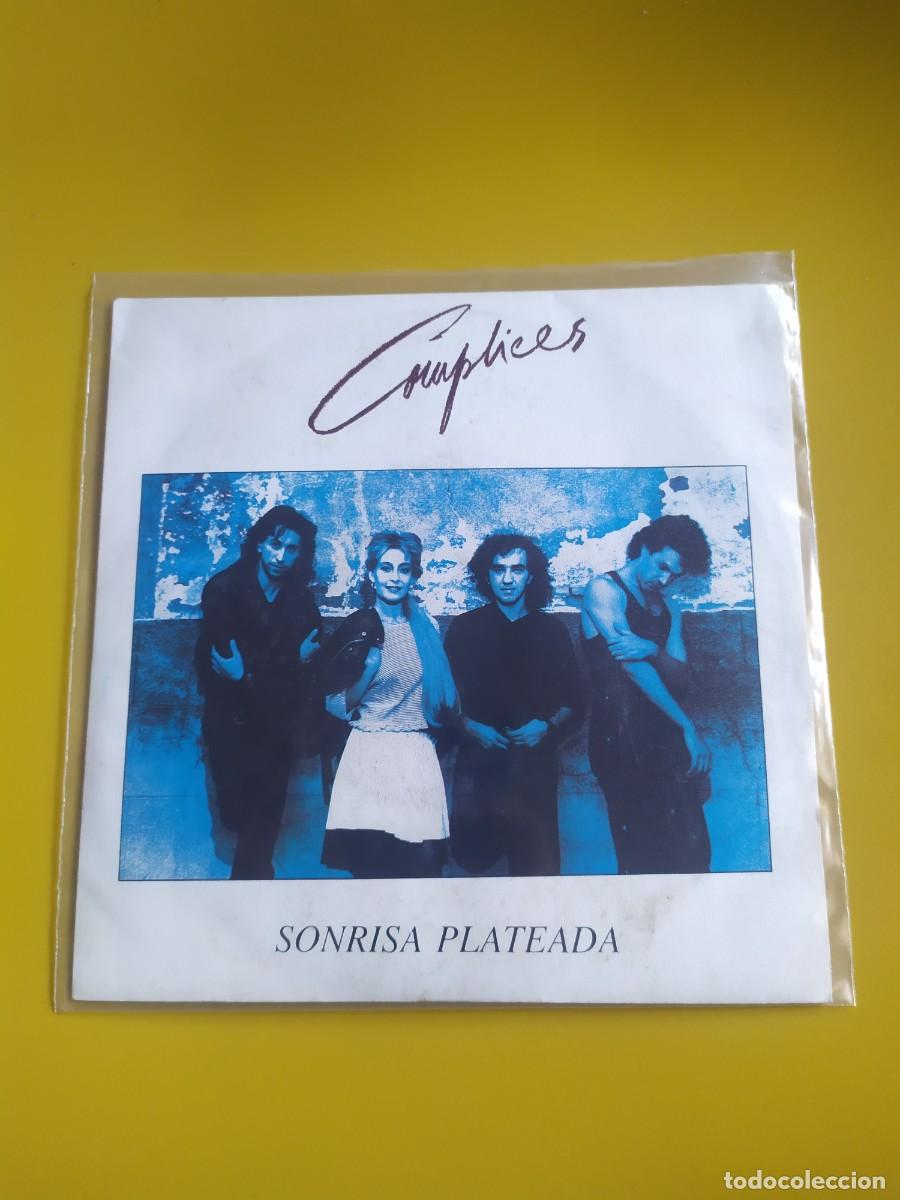 Discos de vinilo: C&oacute;mplices - Sonrisa plateada / La Marea 1988 - Foto 1