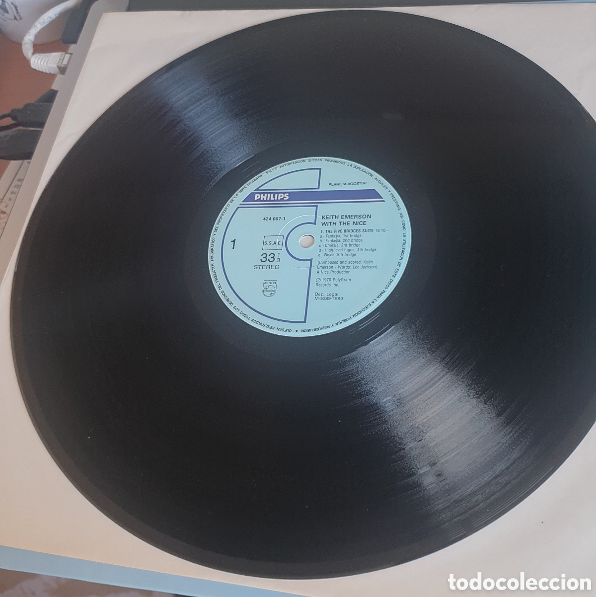 Discos de vinilo: THE NICE - HERE COMES... ( EMERSON LAKE & PALMER) - Foto 2