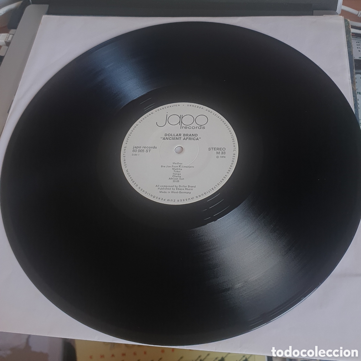 Discos de vinilo: Dollar Brand&nbsp;&ndash;&nbsp;Ancient Africa - Foto 4
