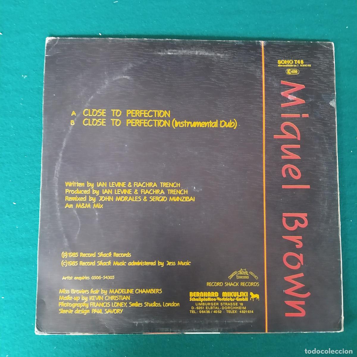 Discos de vinilo: Miquel Brown &ndash; Close To Perfection - Foto 2