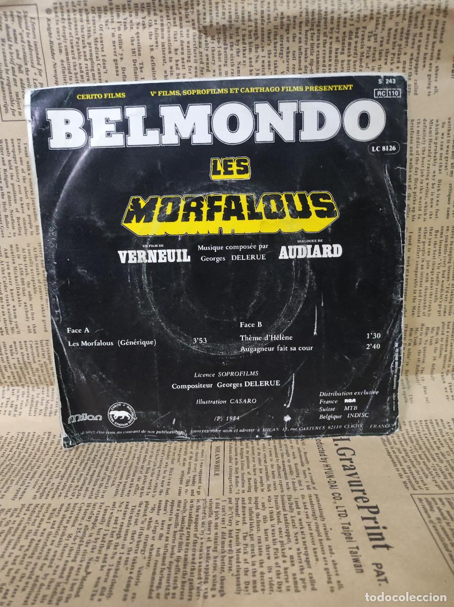 Discos de vinilo: BELMONDO LES MORFALOUS VINILO - Foto 2