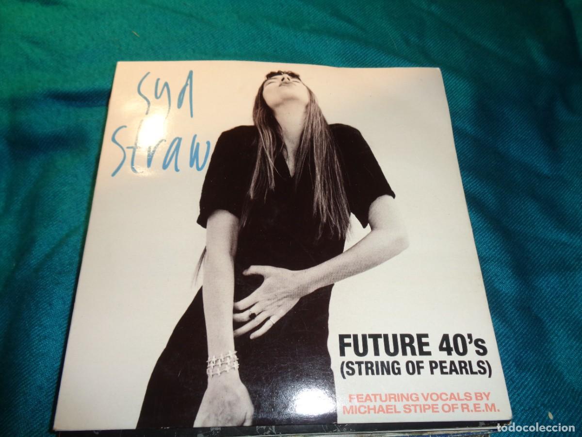 Disques de vinyle: SYD STRAW. FUTURE 40&acute;S (STRING OF PEARLS) / TAKEN. VIRGIN, 1989. EDC. UK. IMPECABLE(#)