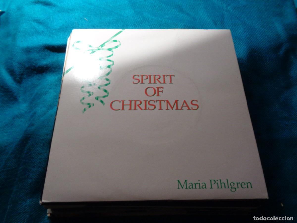 Disques de vinyle: MARIA PIHLGREN. SPIRIT OF CHRISTMAS / MERRY CHRISTSMAS. POWER, 1989. EDC. UK. IMPECABLE(#)