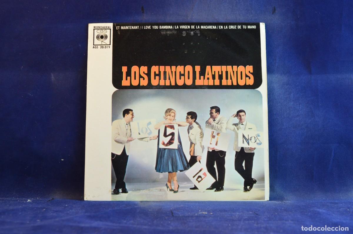 Discos de vinilo: LOS CINCO LATINOS - ET MAINTENAT - + 3 EP - Foto 1