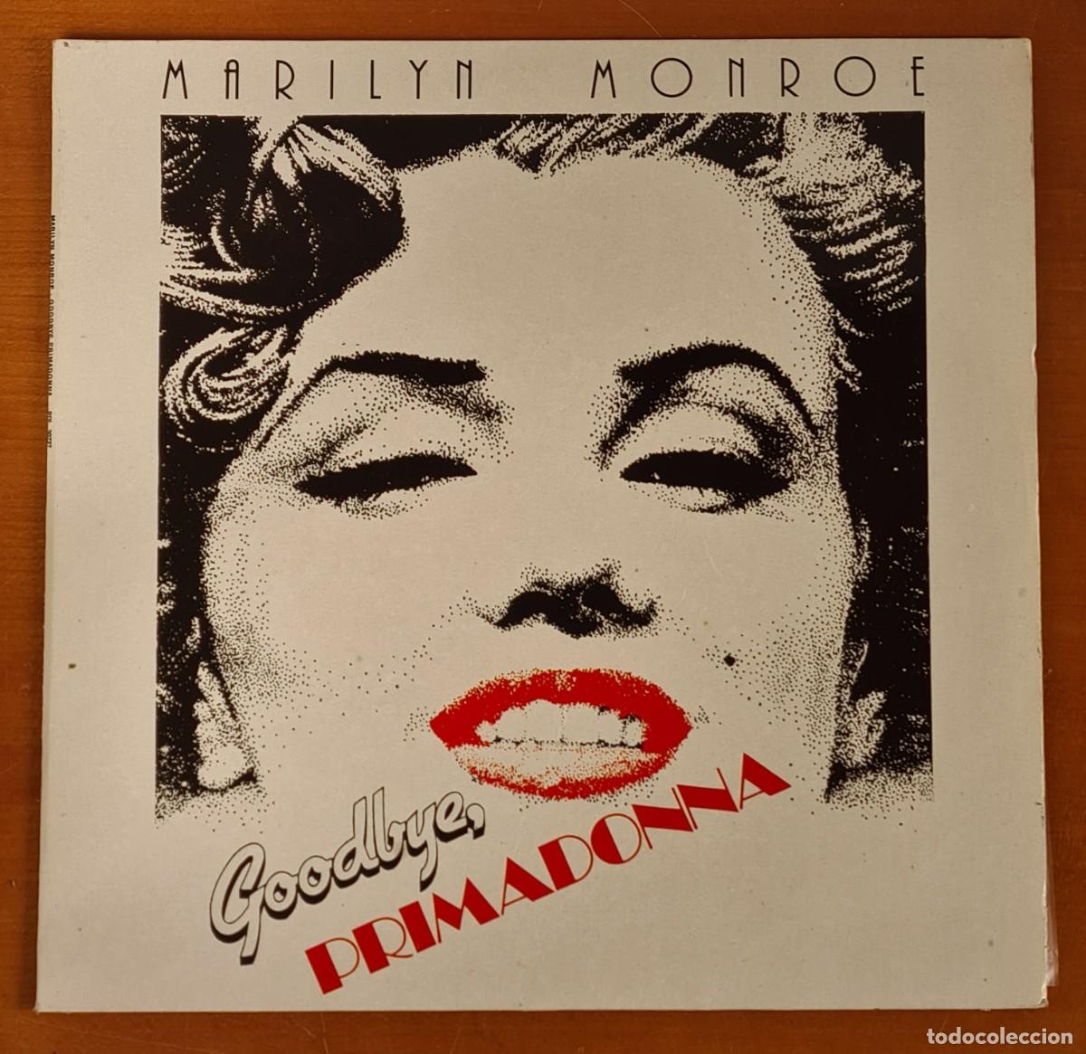 Discos de vinilo: Disco Vinilo Marilyn Monroe Goodbye Primadonna 1985 - Foto 1