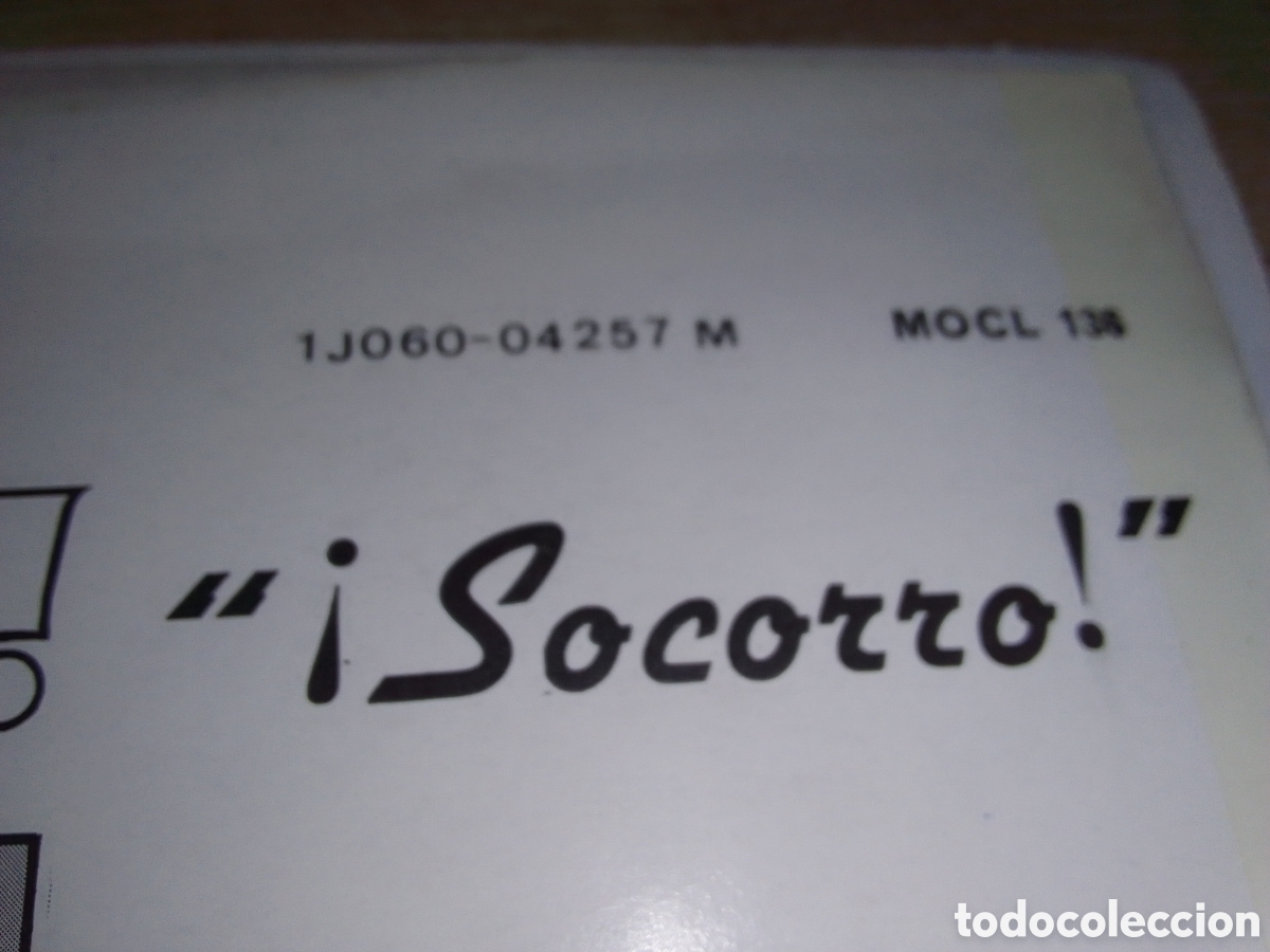 Discos de vinilo: THE BEATLES HELP EDICION ESPA&Ntilde;OLA - Foto 3