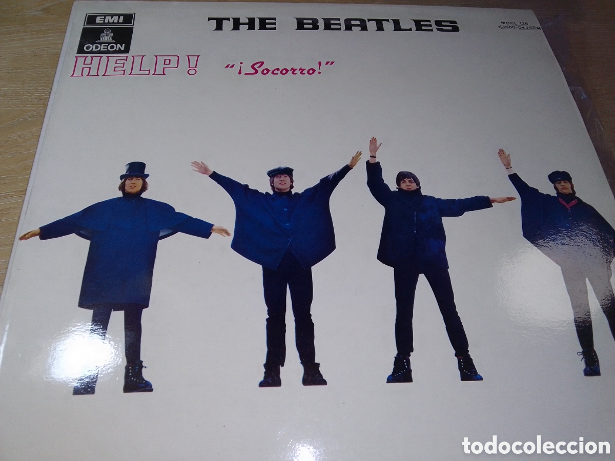 Discos de vinilo: THE BEATLES HELP EDICION ESPA&Ntilde;OLA - Foto 1