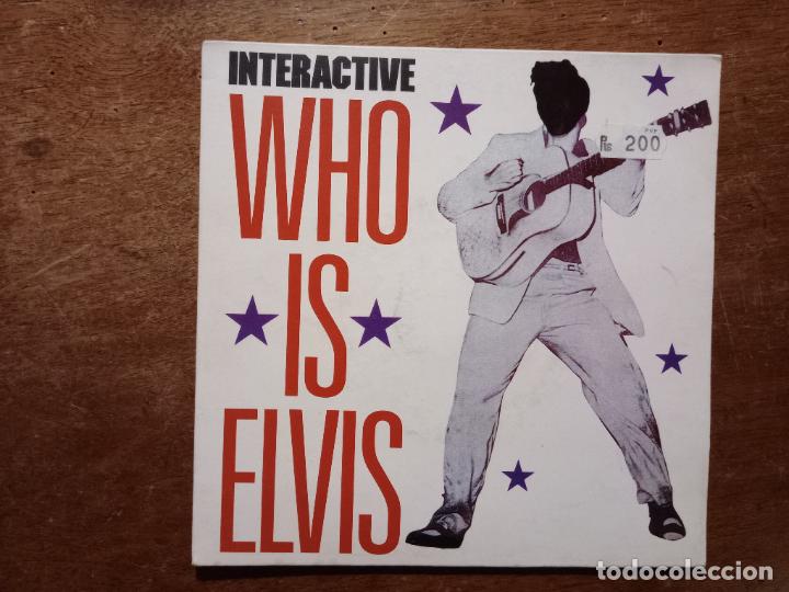 Discos de vinilo: Interactive - Who is Elvis (la misma en las dos caras) promocional - Foto 1