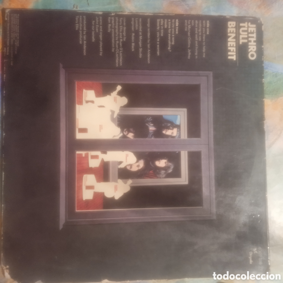Discos de vinilo: Jethro tull,benefit, 6307 516,aleman - Foto 2