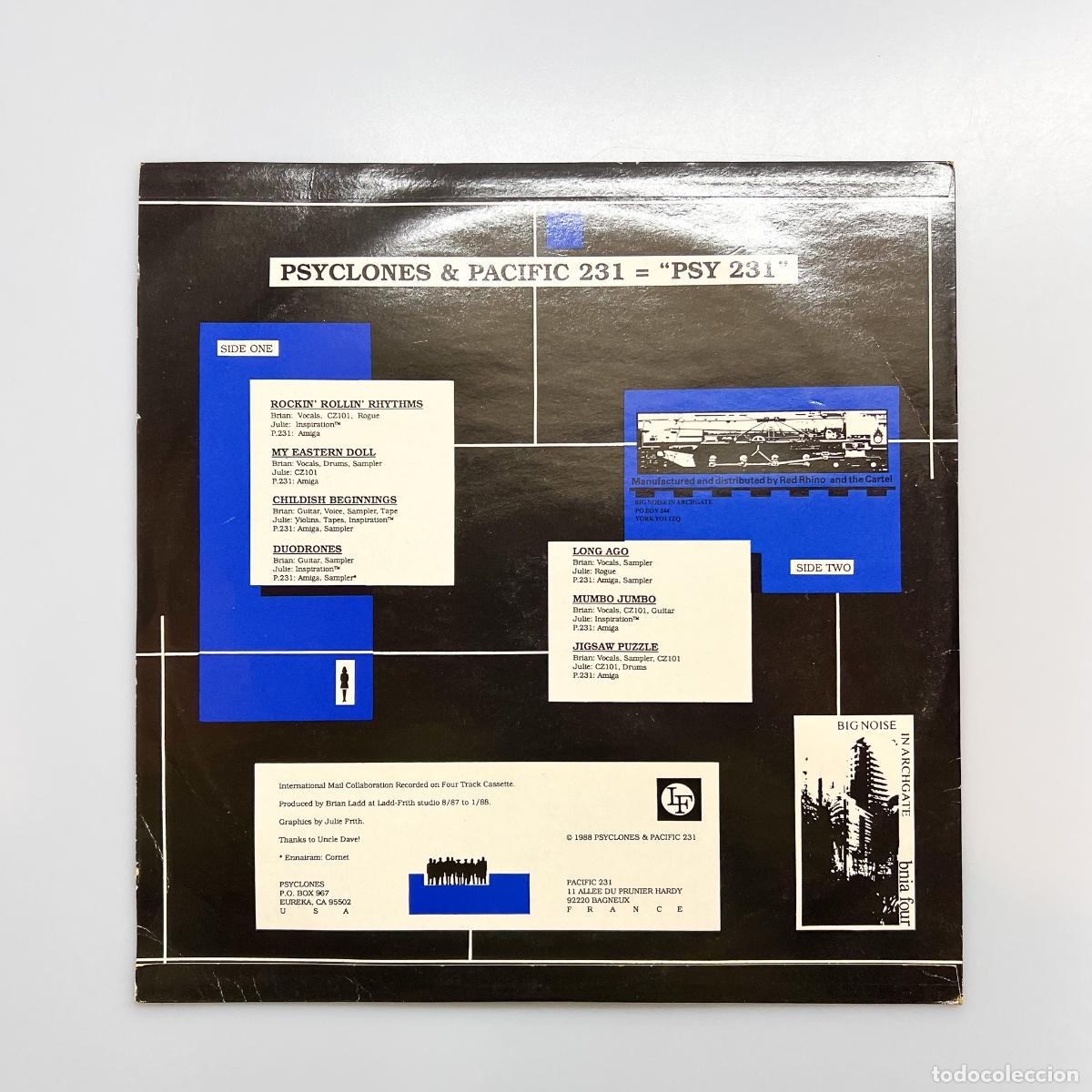 Discos de vinilo: 10&rdquo; LP. Psy 231. Psy 231 (VG+/VG+) - Foto 2