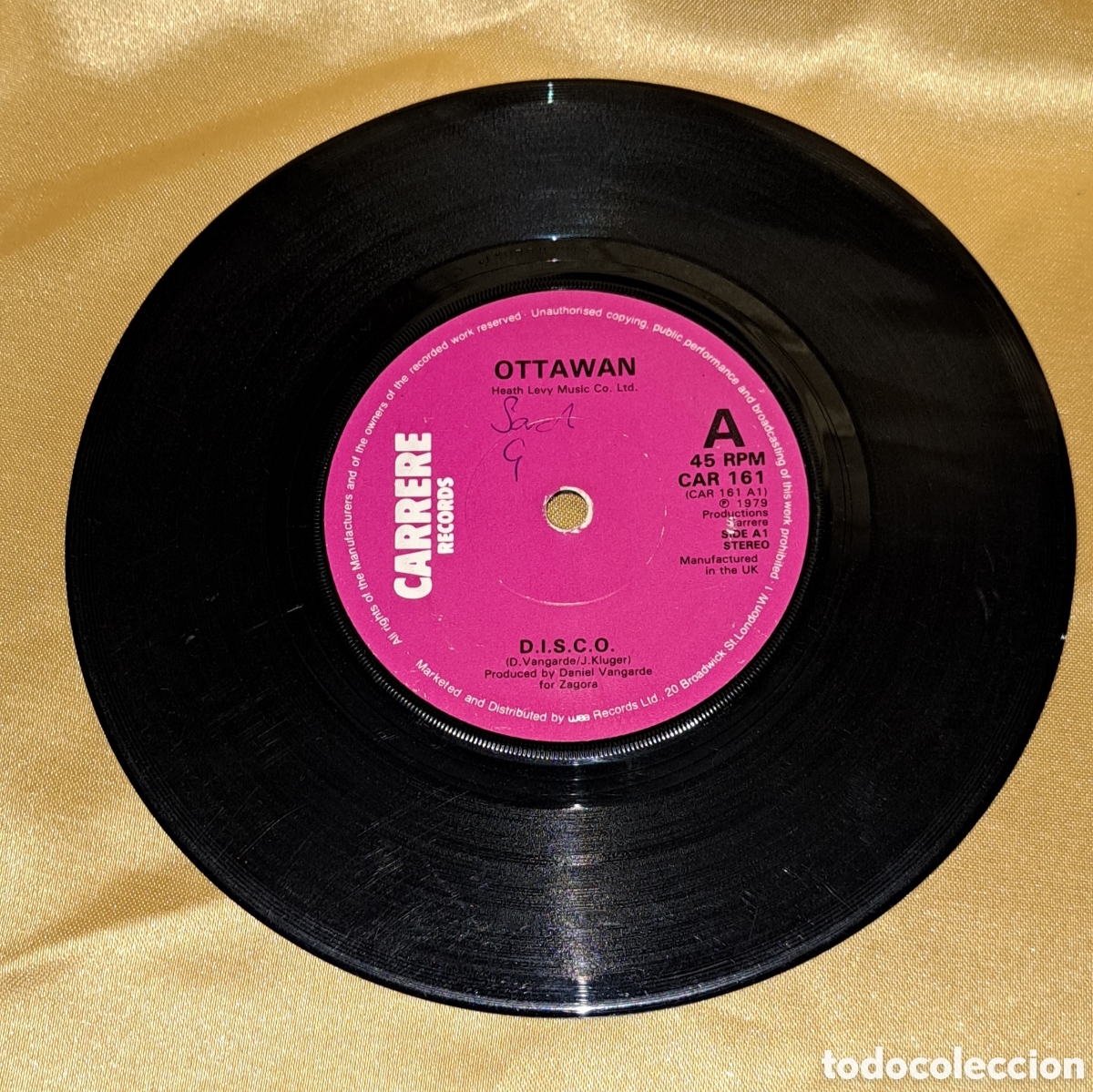 Discos de vinilo: SINGLE OTAWAN D.I.S.C.O. 1979 - Foto 2