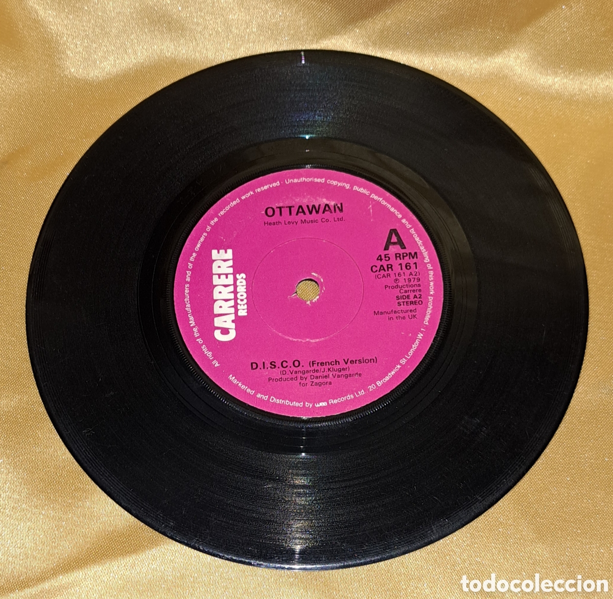 Discos de vinilo: SINGLE OTAWAN D.I.S.C.O. 1979 - Foto 1