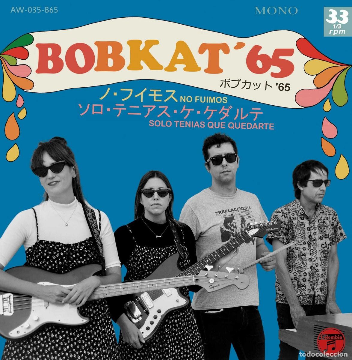 Discos de vinilo: SINGLE EP BOBKAT 65/ LOS ROUTES VINILO GARAGE - Foto 1