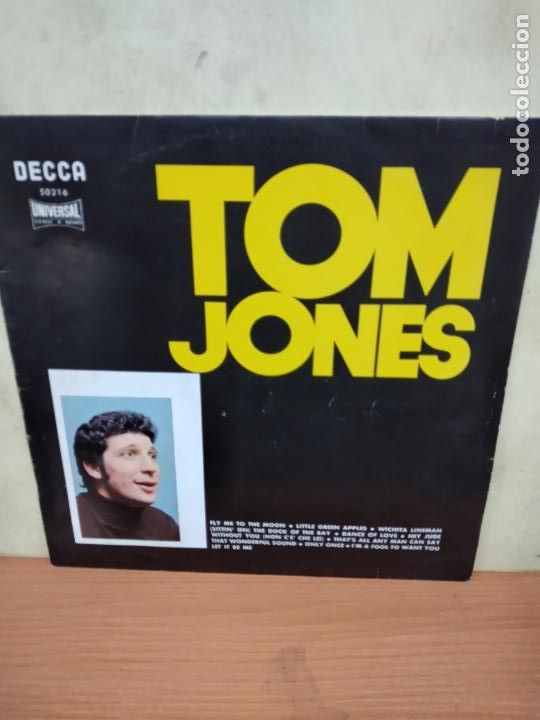 Discos de vinilo: TOM JONES - LP DECCA 1970 - C&Iacute;RCULO DE LECTORES - Foto 1