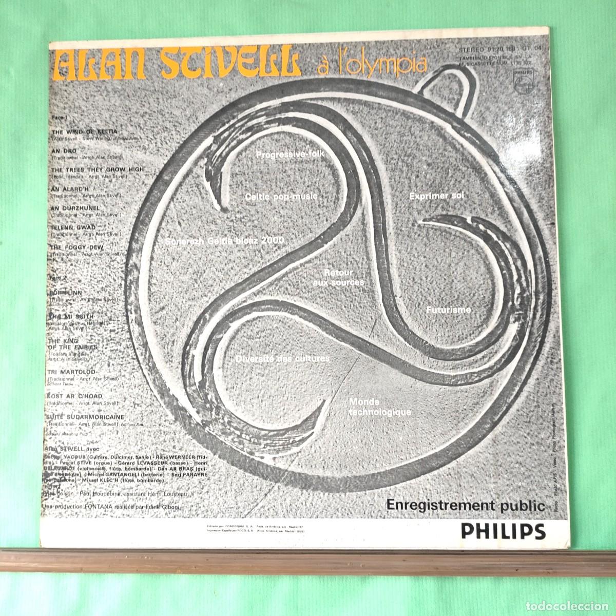 Discos de vinilo: ALAN STIVELL ** A L&acute;OLYMPIA ** LP ** juani - Foto 2