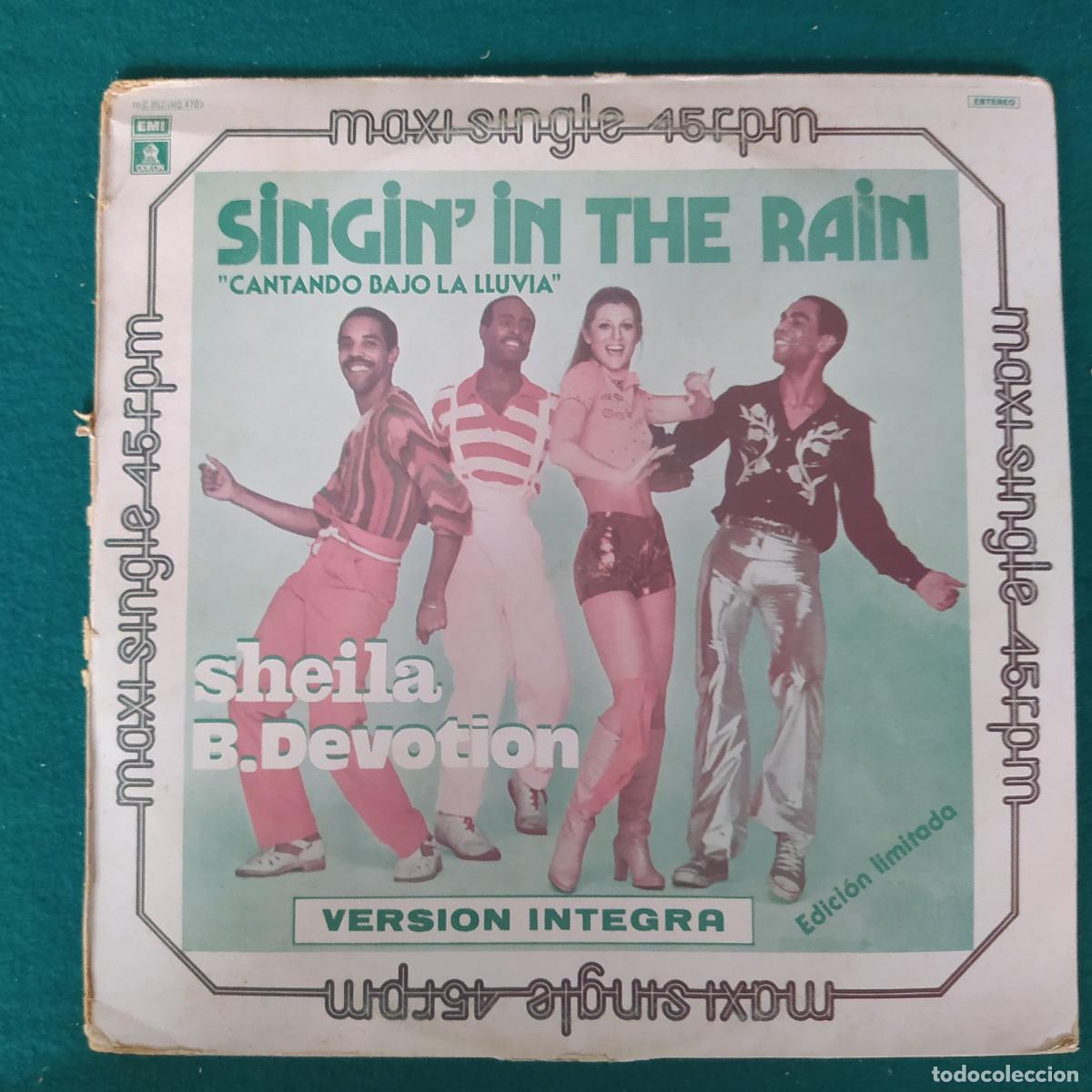 Discos de vinilo: Sheila & B. Devotion &ndash; Singin In The Rain - Foto 1