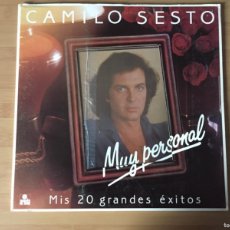 Discos de vinilo: CAMILO SESTO. MUY PERSONAL. MIS 20 GRANDES ÉXITOS --- PROMOCIONAL (2VINILO LP 1982)
