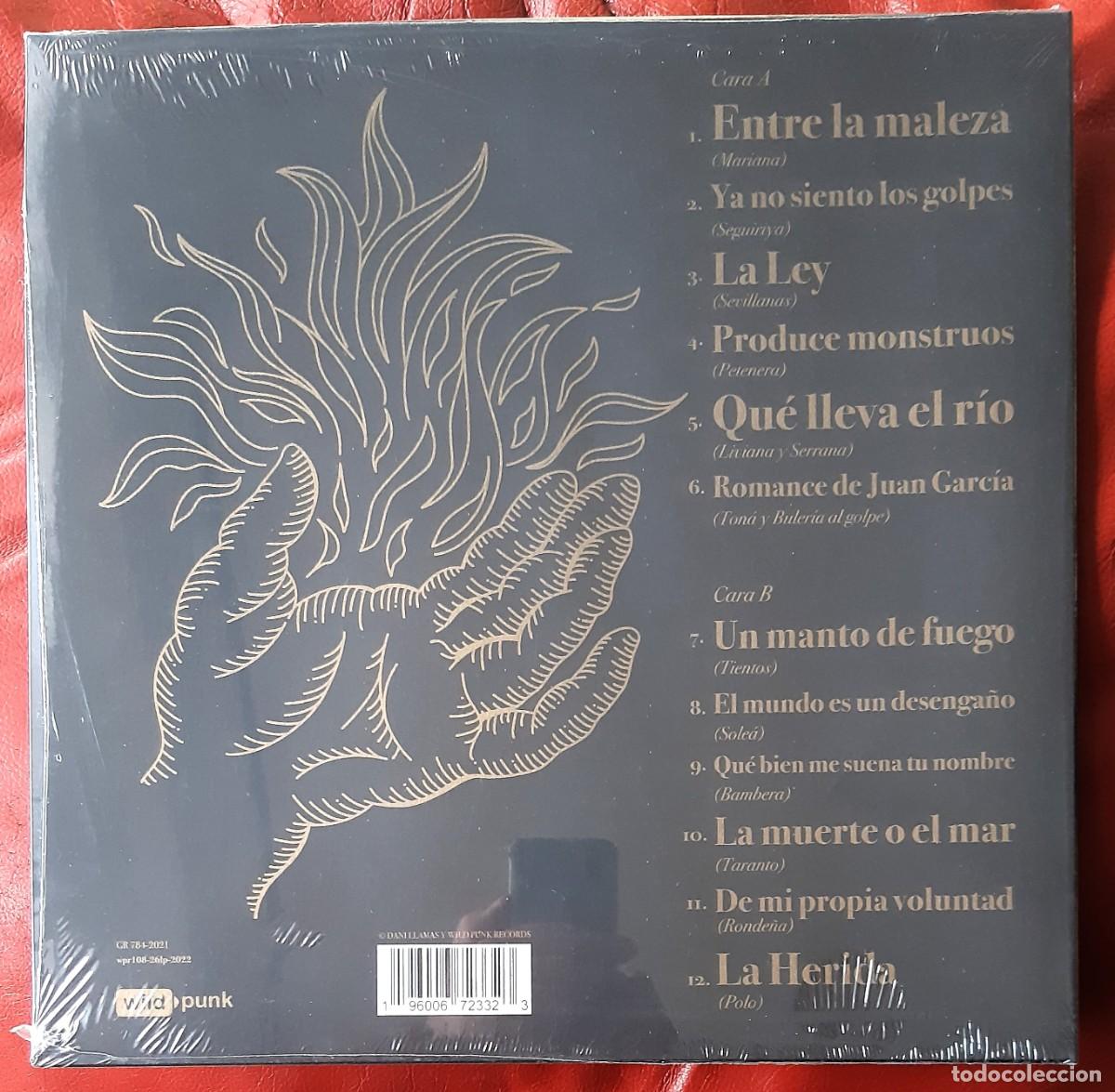 Discos de vinilo: DANI LLAMAS - A FUEGO LP - Foto 2